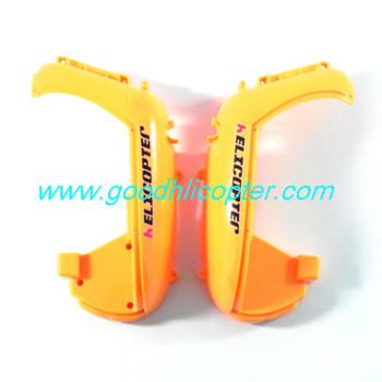 jjrc-v915-wltoys-v915-lama-helicopter parts Head cover frame (yellow) - Click Image to Close